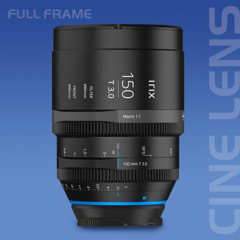IRIX 150mm f/3 Macro Cine lens